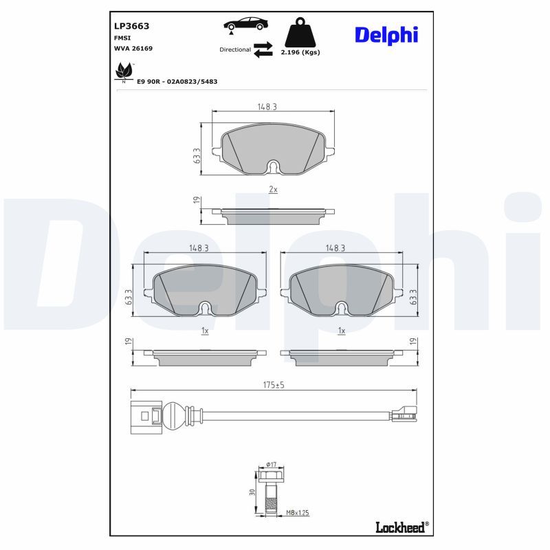 Brake Pad Set, disc brake-3
