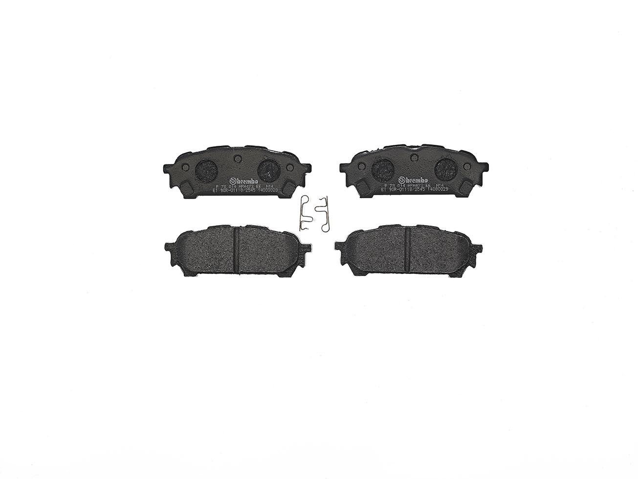BREMBO P 78 014 Brake pad set, disc brake