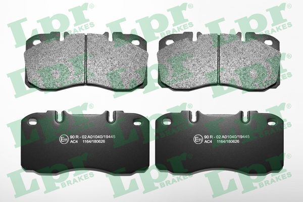 LPR 05P1164 Brake pad set, disc brake