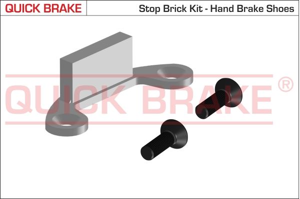QUICK BRAKE 105-0481 Accessory kit, parking brake shoes