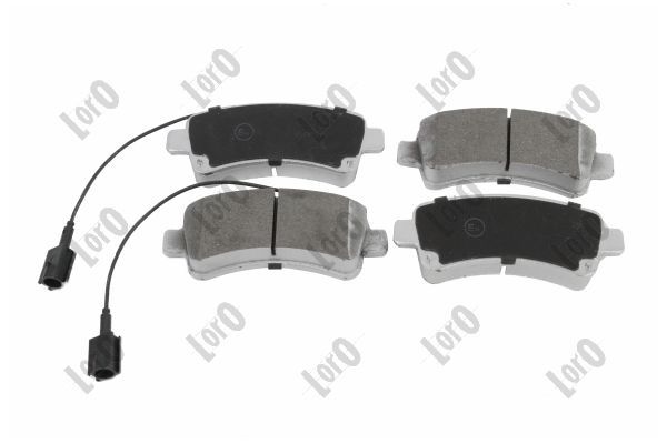 ABAKUS 231-01-312 Brake pad set, disc brake