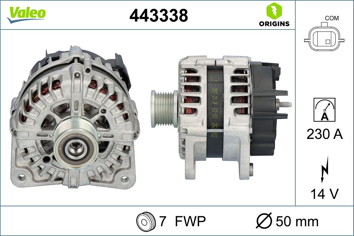 VALEO 443338 Alternator