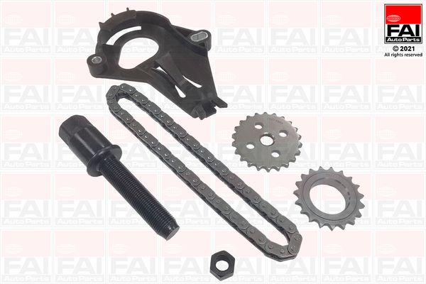Chain, oil pump drive