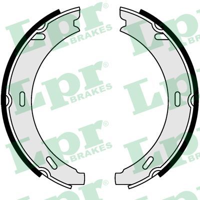 LPR 04730 Brake shoe set, parking brake