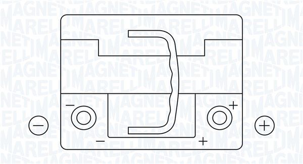 MAGNETI MARELLI 069044420006 Starter battery