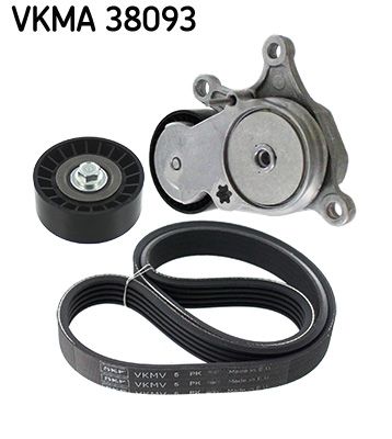 SKF VERTEVO VKMA 38093 V-ribbed belt set