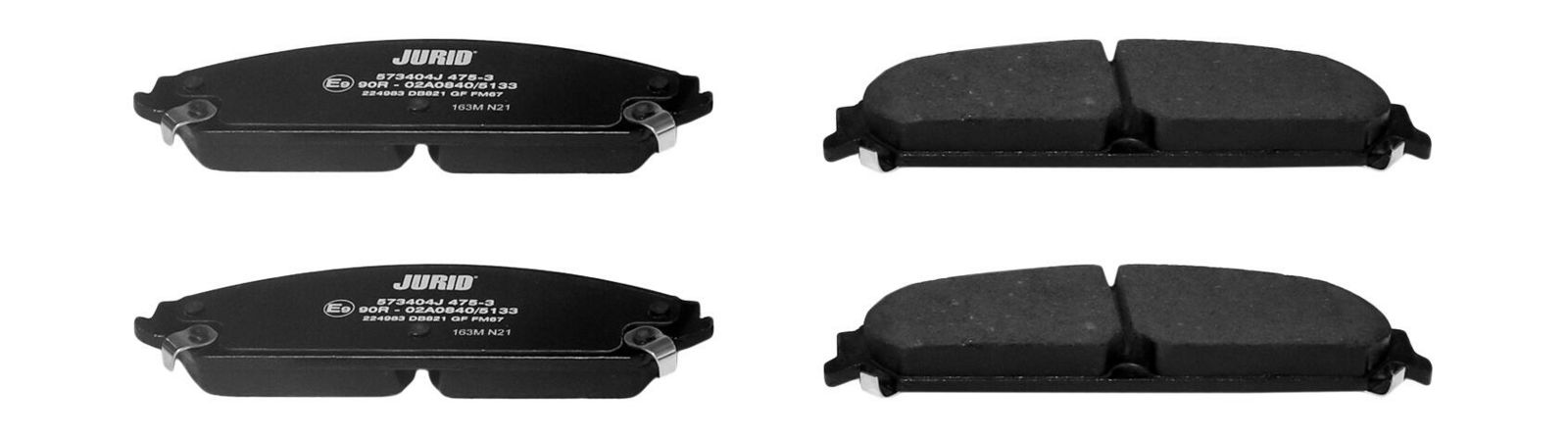 JURID 573404J Brake pad set, disc brake