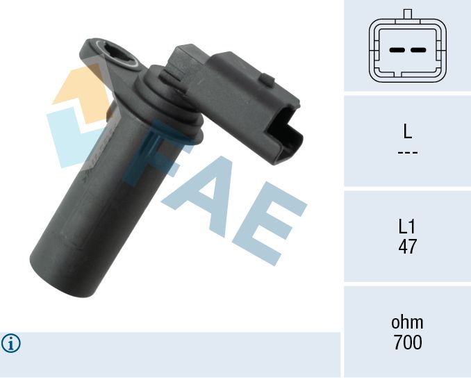 FAE 79251 Rpm sensor, manual transmission