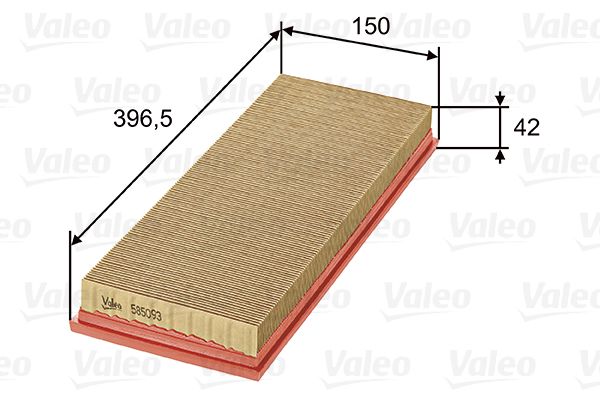VALEO 585093 Oro filtras