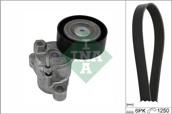 SCHAEFFLER INA 529 0524 10 V-ribbed belt set