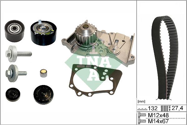 Water Pump & Timing Belt Kit-main