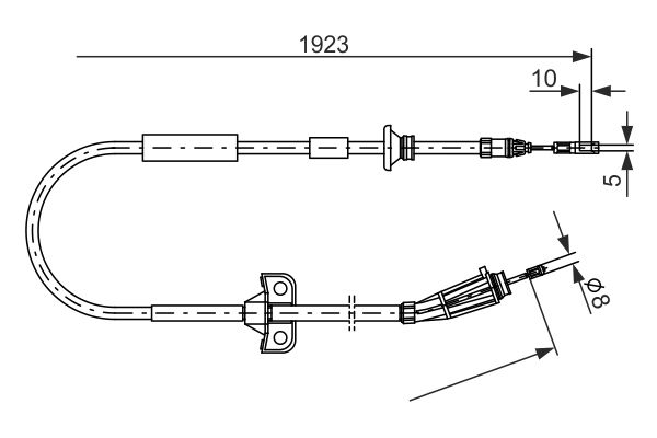 Cable Pull, parking brake-4