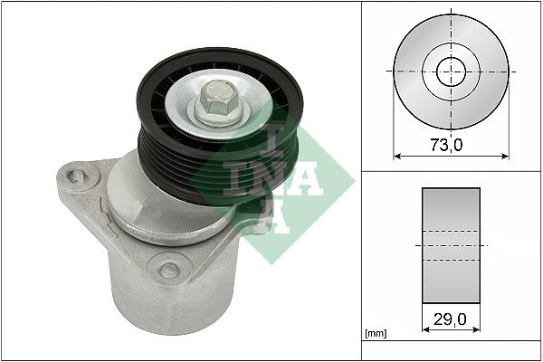 SCHAEFFLER INA 534 0128 20 Belt tensioner, v-ribbed belt