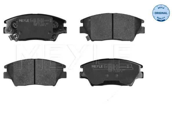 MEYLE 025 225 9018 Brake pad set, disc brake