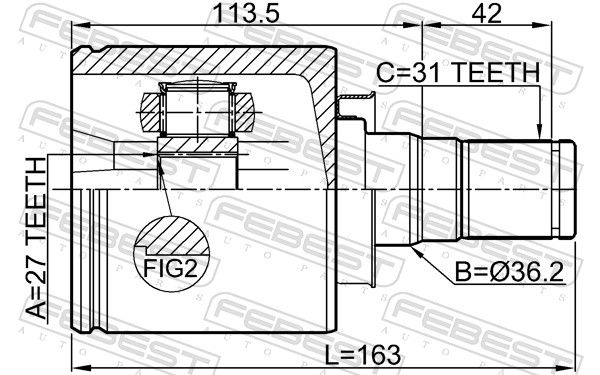 Joint Kit, drive shaft-1