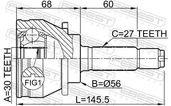 Joint Kit, drive shaft-1