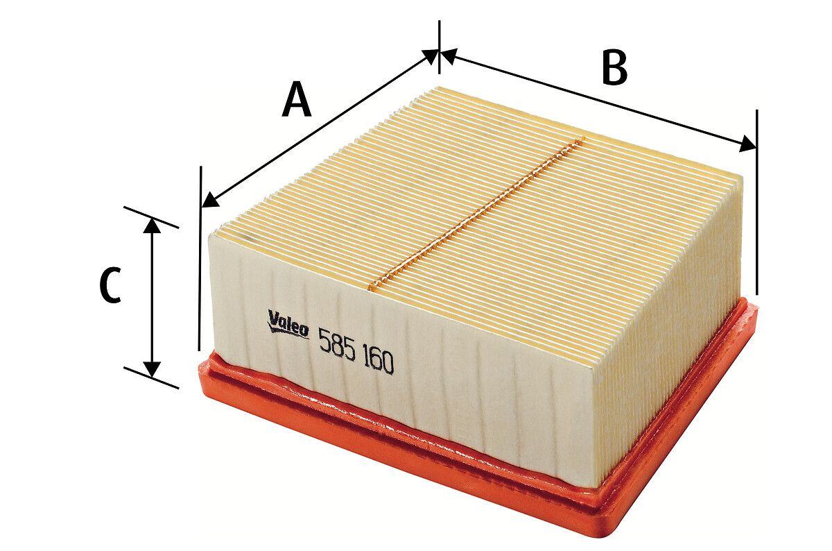 VALEO 585160 Oro filtras