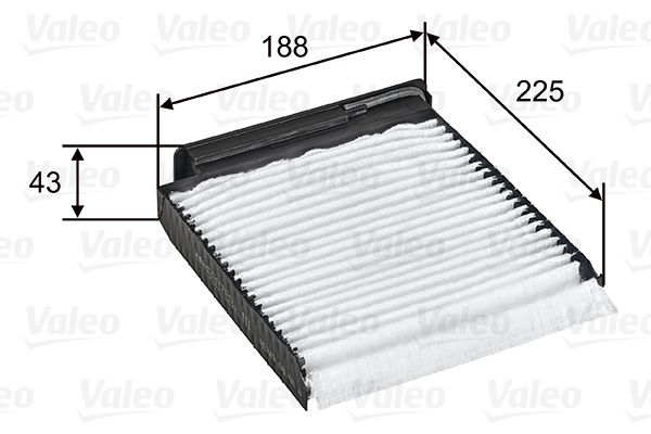VALEO 698753 Filter, cabin air