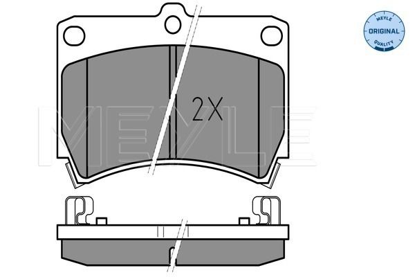 Brake Pad Set, disc brake-1