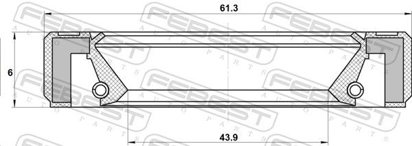 Sealing Ring, oil pump (automatic transmission)-1