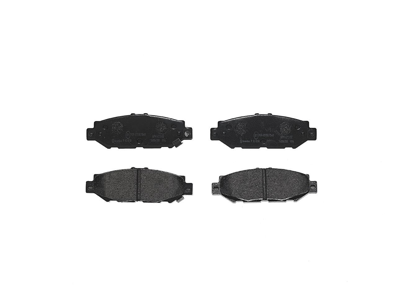BREMBO P 83 038 Brake pad set, disc brake