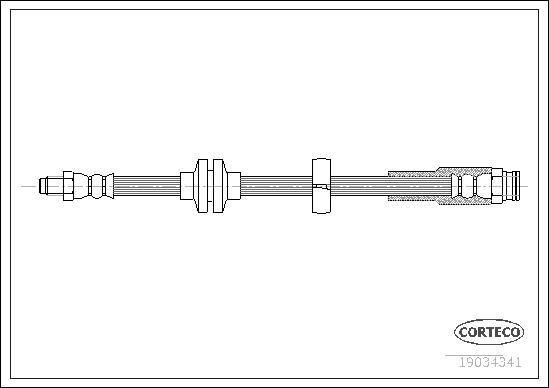 CORTECO 19034341 Brake hose