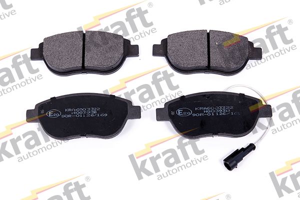 KRAFT AUTOMOTIVE 6003322 Brake pad set, disc brake