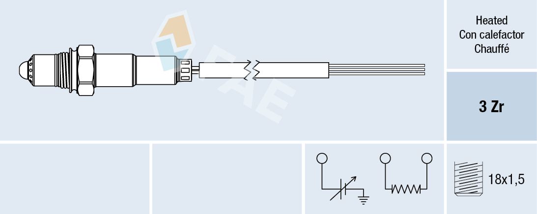 FAE 77003 Oxygen sensor