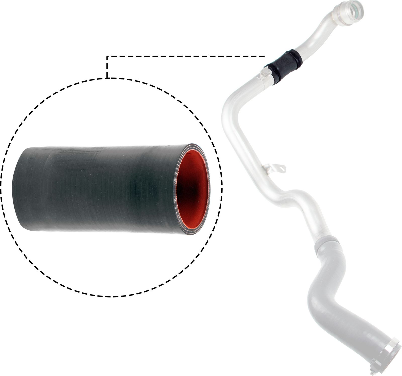 GATES 09-1307 Kompresoriaus padavimo žarna