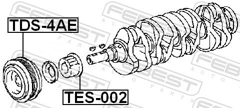 Sprocket, crankshaft-1