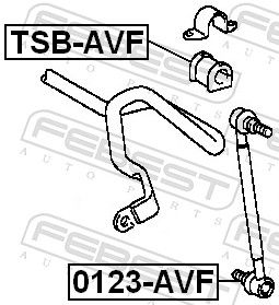 Link/Coupling Rod, stabiliser bar-1