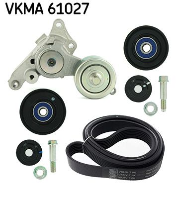 SKF VERTEVO VKMA 61027 V-ribbed belt set