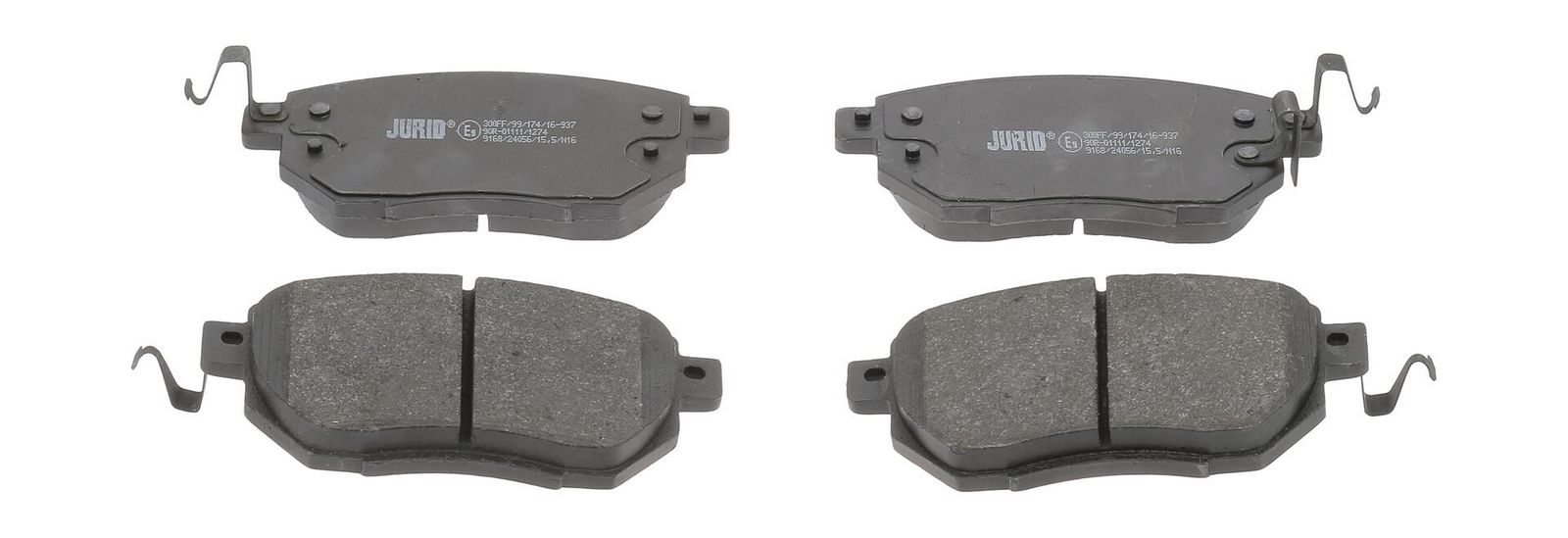 JURID 572649J Brake pad set, disc brake