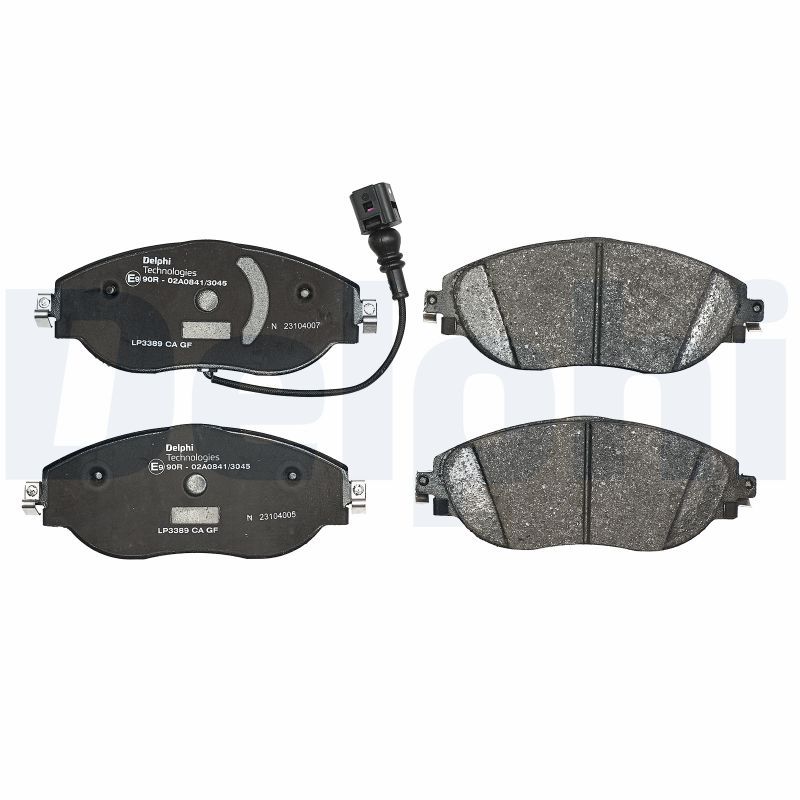 DELPHI LP3389 Brake pad set, disc brake