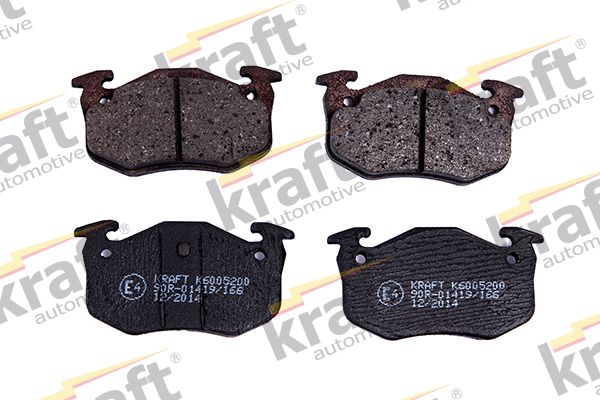 KRAFT AUTOMOTIVE 6005200 Brake pad set, disc brake