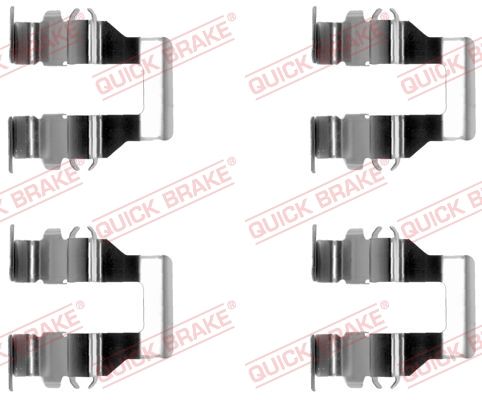 Accessory Kit, disc brake pad