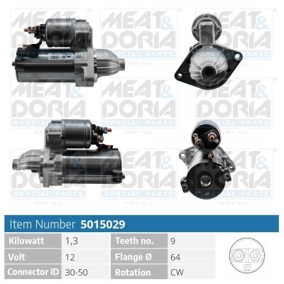 MEAT & DORIA 5015029 Starter