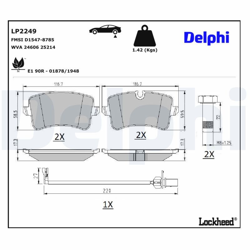 Brake Pad Set, disc brake-3