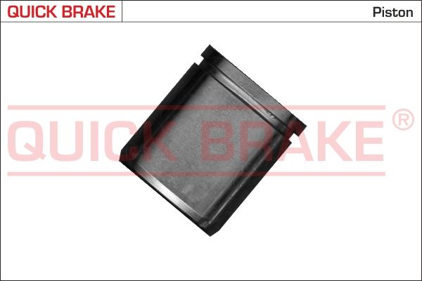 Piston, brake caliper