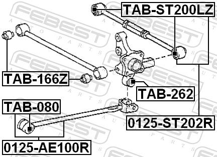 Control/Trailing Arm, wheel suspension-1