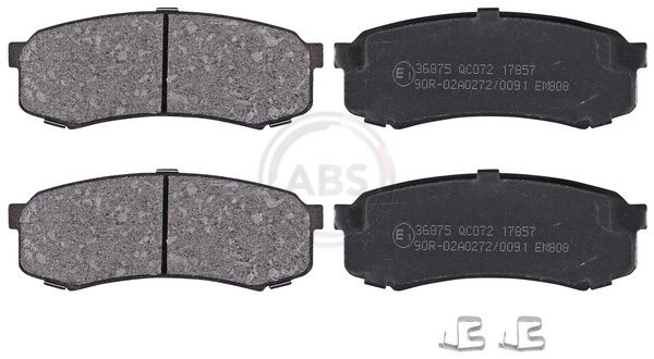 A.B.S. 36875 Brake pad set, disc brake