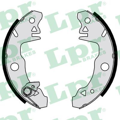 LPR 06000 Brake shoe set