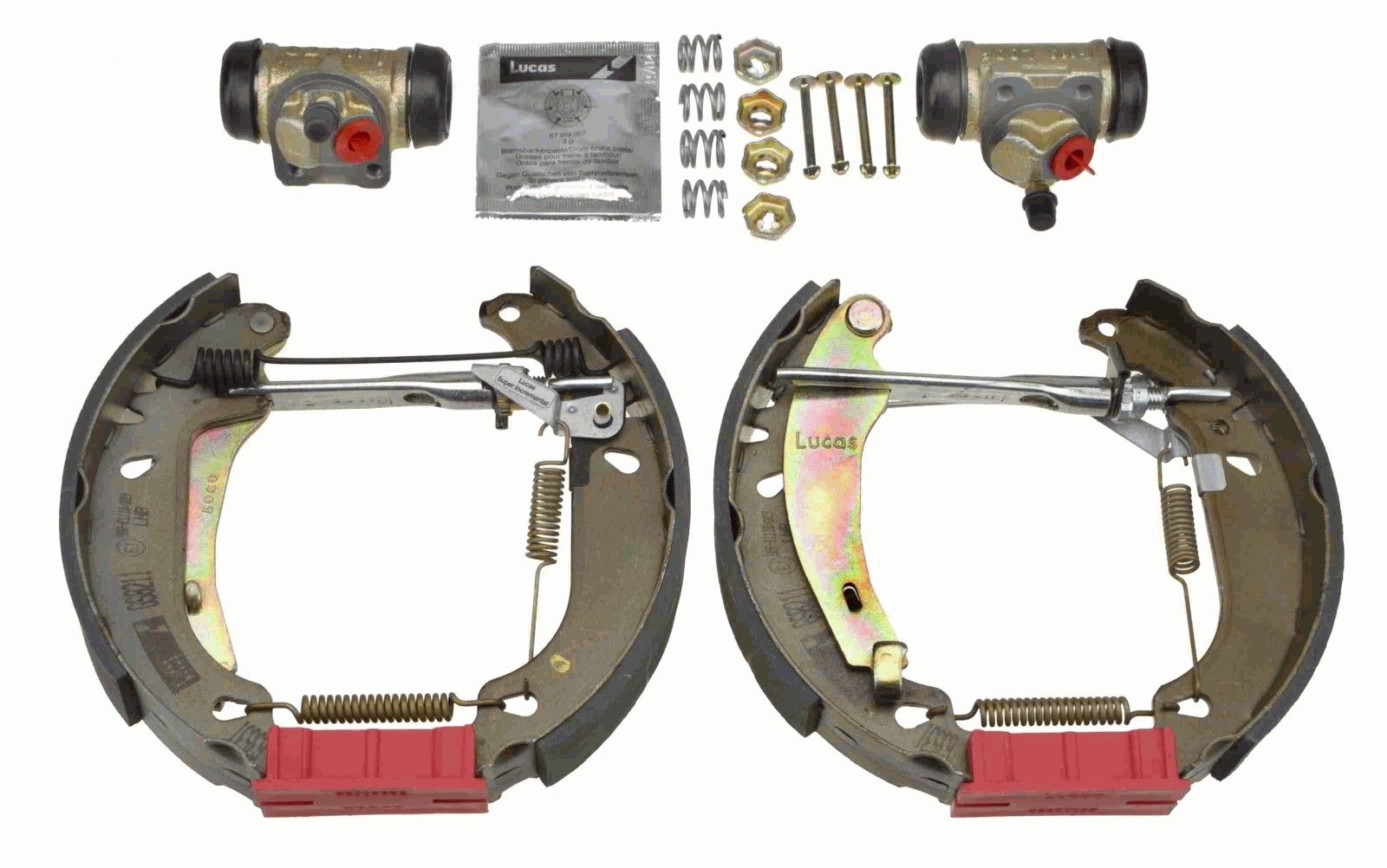 TRW GSK1017 Brake shoe set