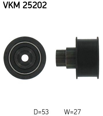 SKF VERTEVO VKM 25202 Deflection pulley/guide pulley, timing belt