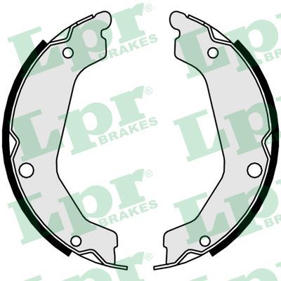 LPR 01077 Brake shoe set, parking brake