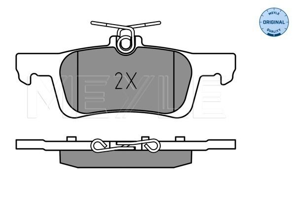 Brake Pad Set, disc brake-1
