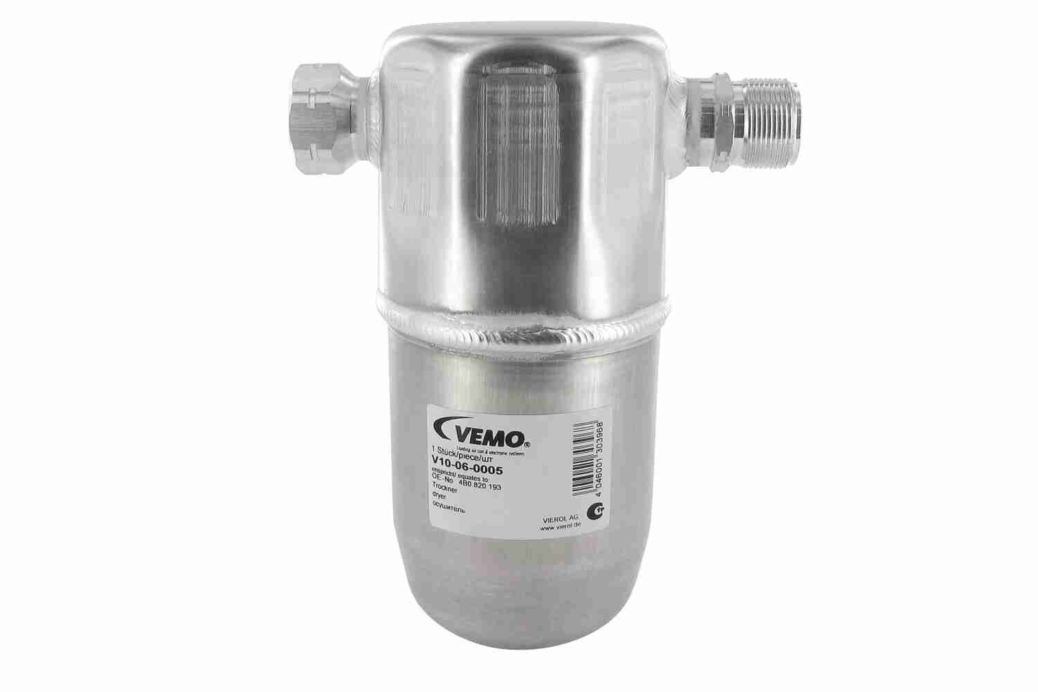 VEMO V10-06-0005 Dryer, air conditioning
