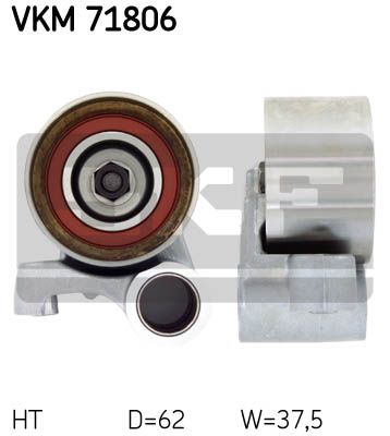 SKF VERTEVO VKM 71806 Tensioner pulley, timing belt