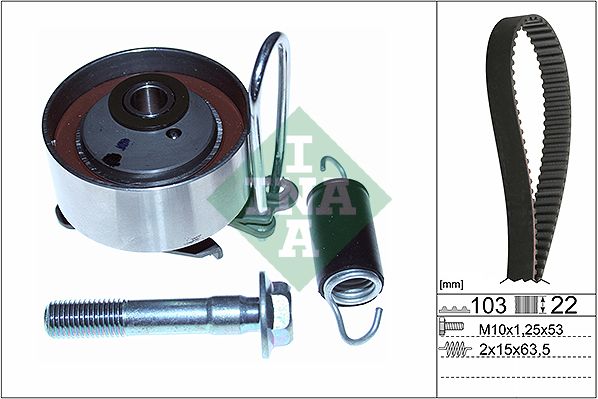 SCHAEFFLER INA 530 0505 10 Timing belt kit