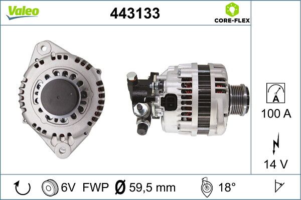 VALEO 443133 Alternator